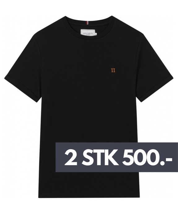 Les Deux Nørregaard t-shirt - Black